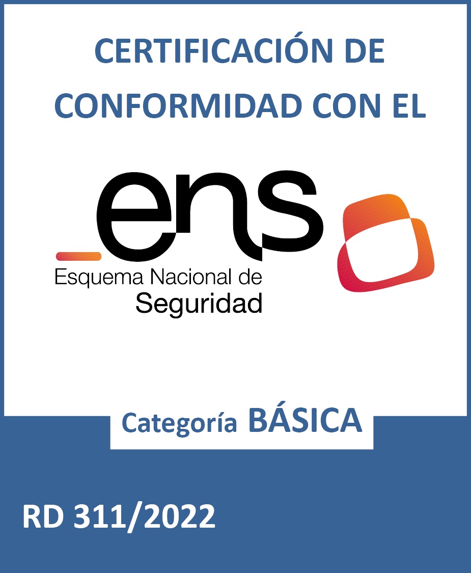 Certificación de conformidad con el ENS